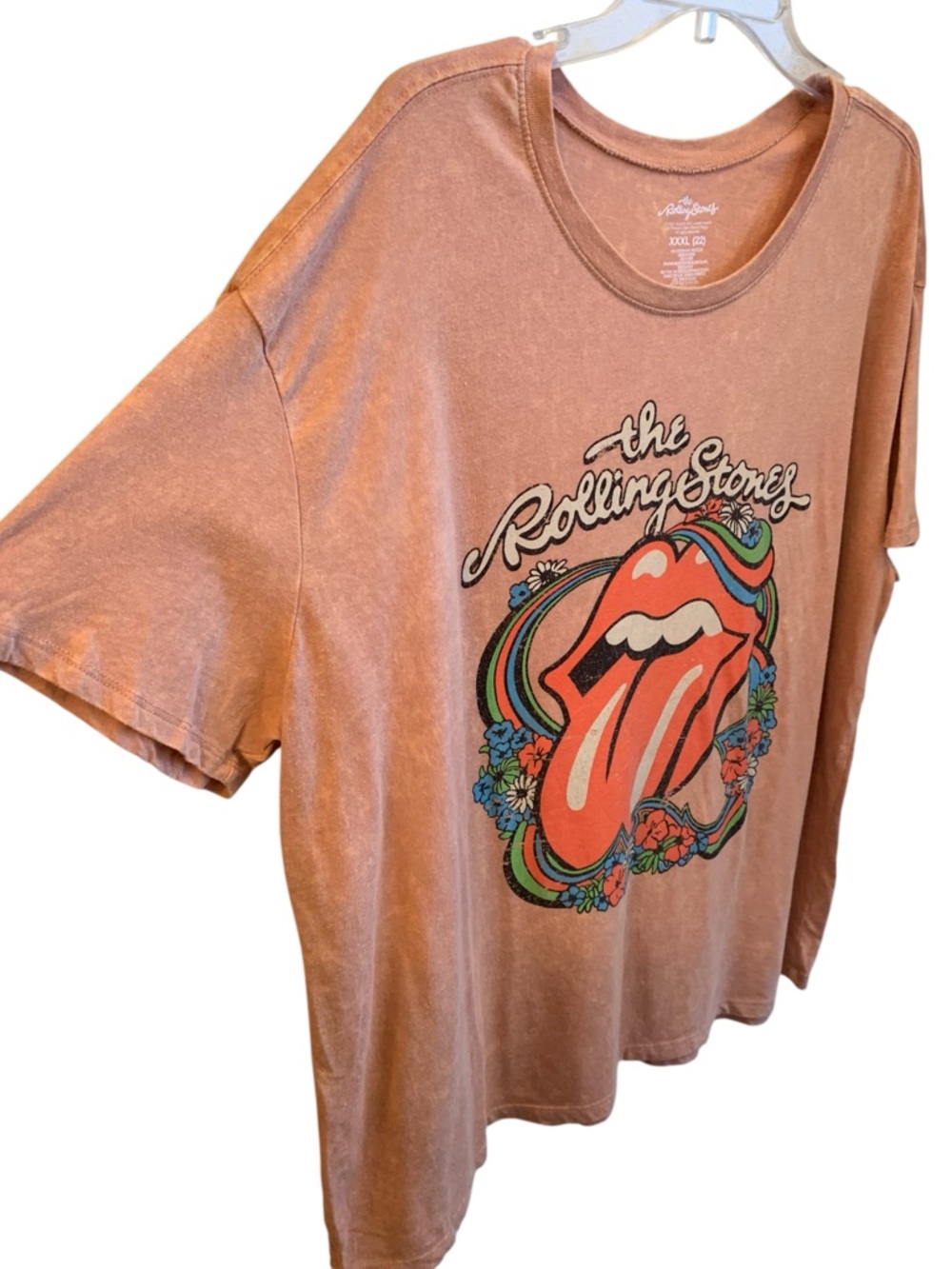 THE ROLLING STONES Terra Cotta Woman’s Short Sleeve Tee Shirt Plus Size XXL (22) - Picture 5 of 9